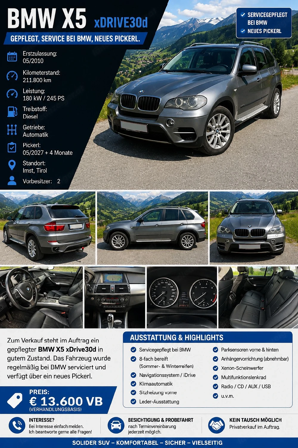 BMW  X5  xDrive30d 