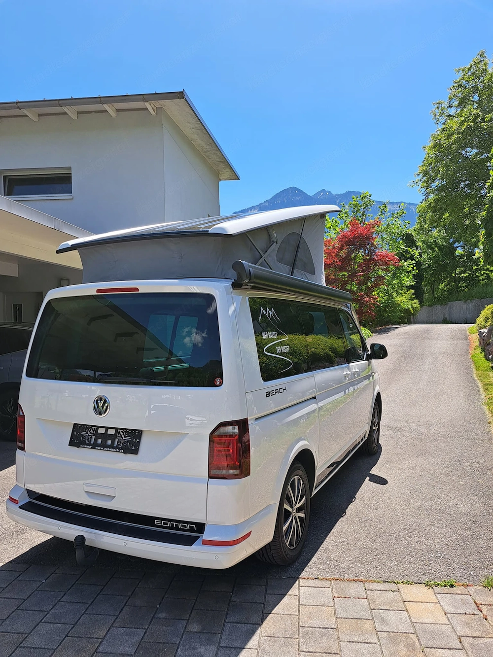 VW T6 California Beach Edition 4Motion ; Leistung 110 kW   Hubraum 1968 ccm !!