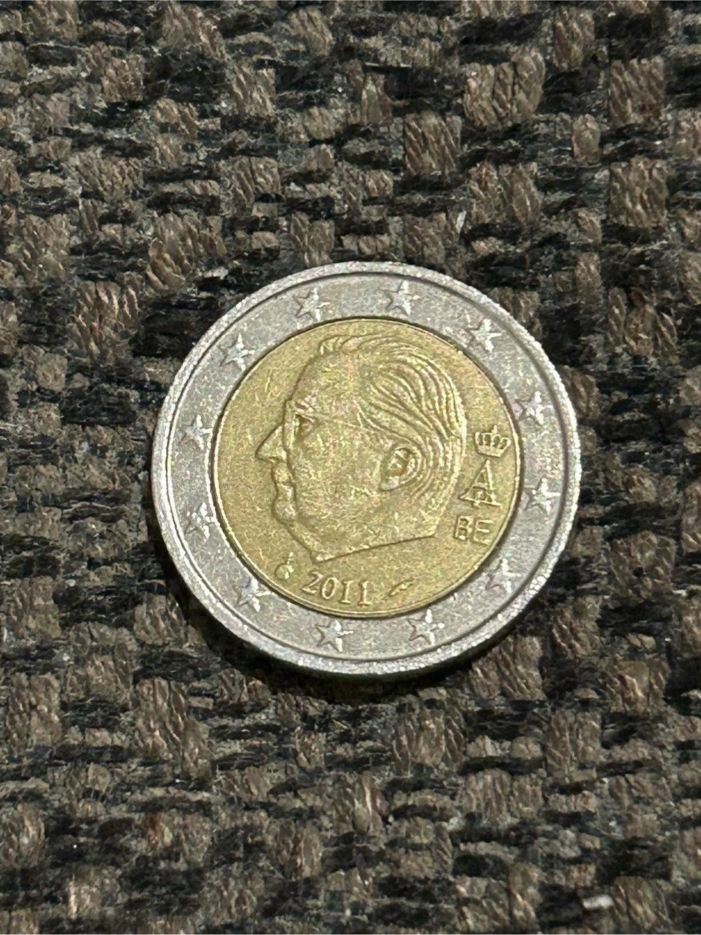 2 Euro Umlaufmünze Belgien 2011