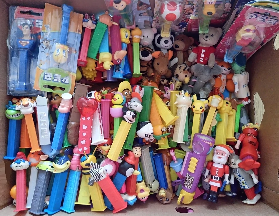 PEZ Sammlung - Raritäten, auch OVP und Plüsch PEZ