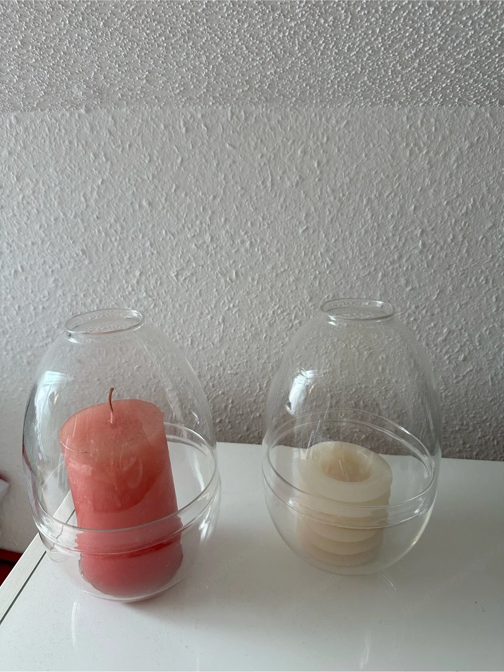 Vase für Kerzen