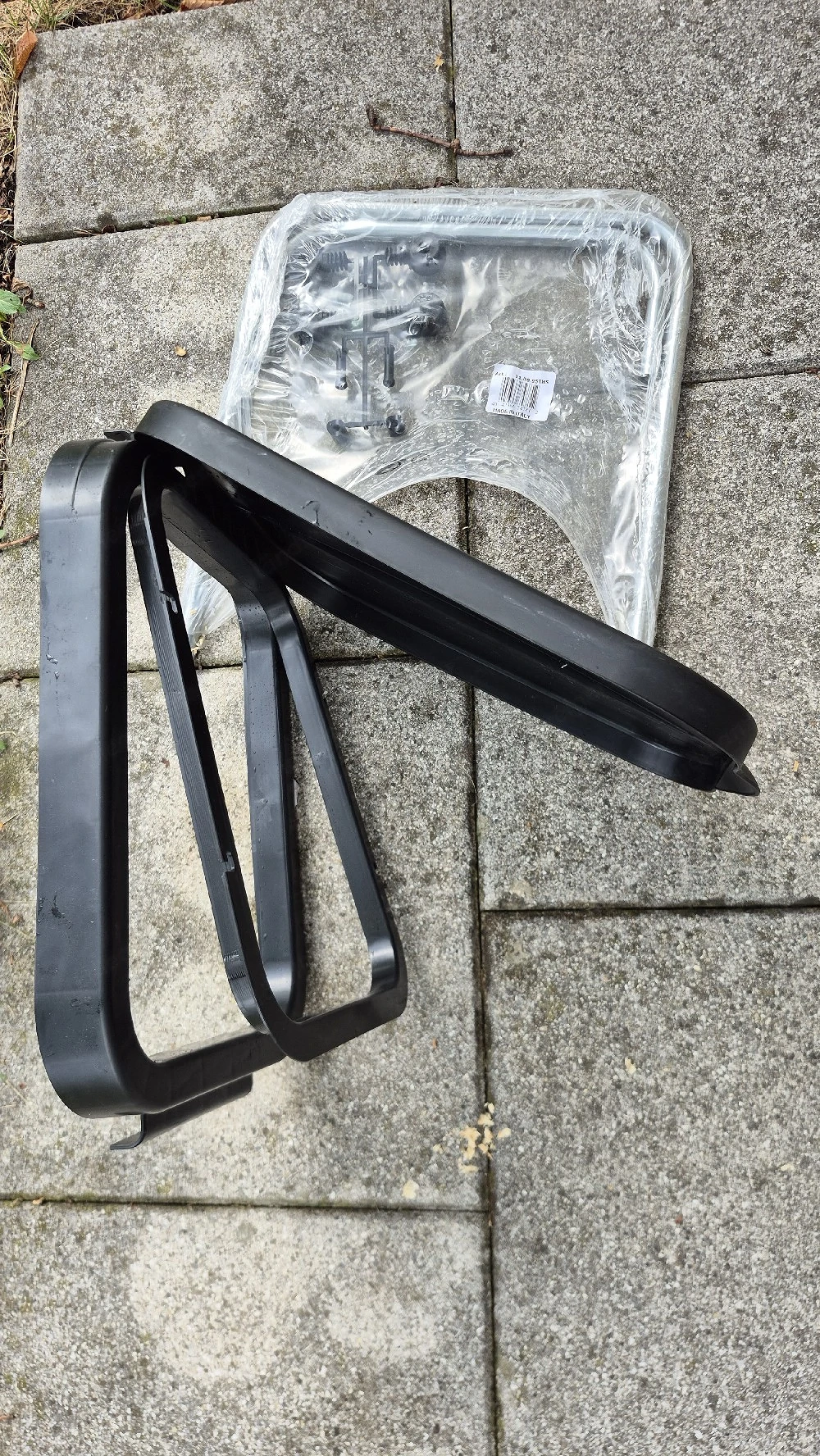 Müllständer für Wandmontage