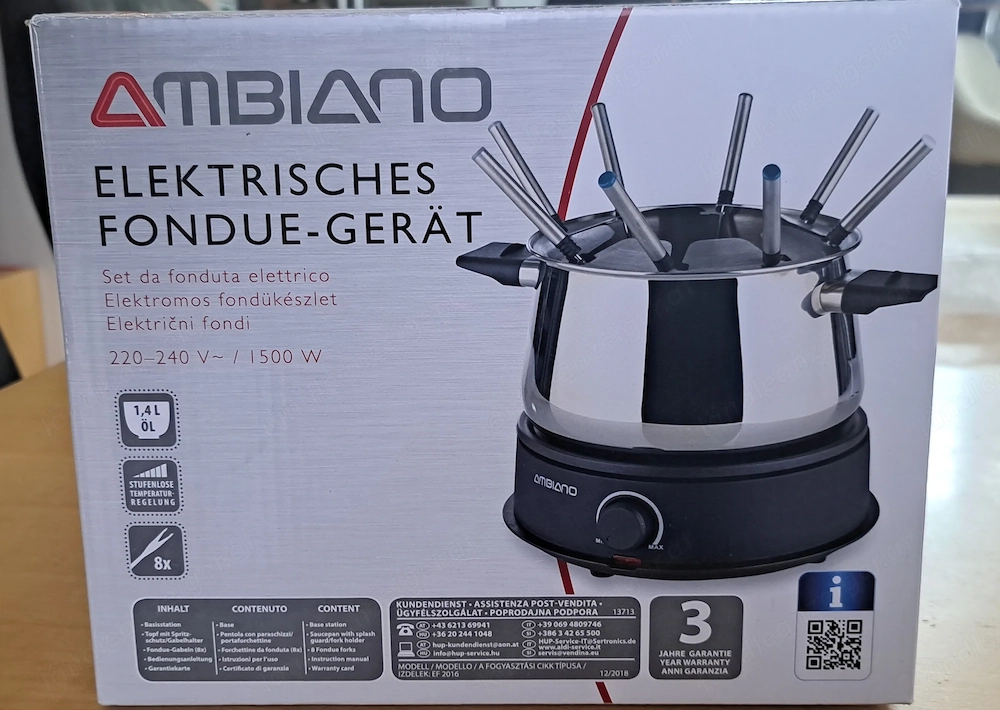 Fondue Gerät Elektrisch