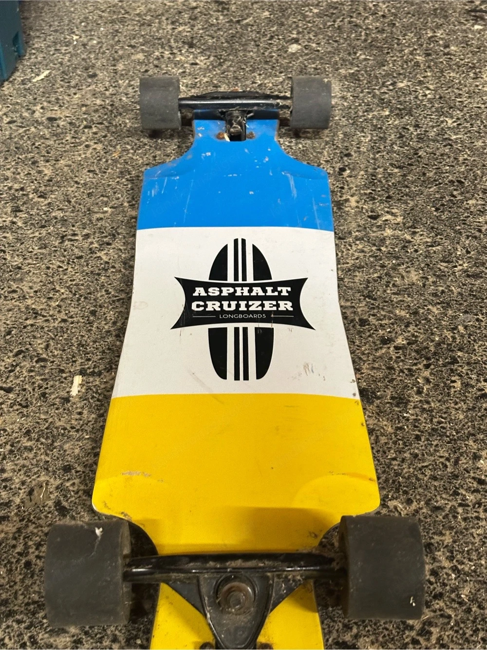 Skateboard benutzt