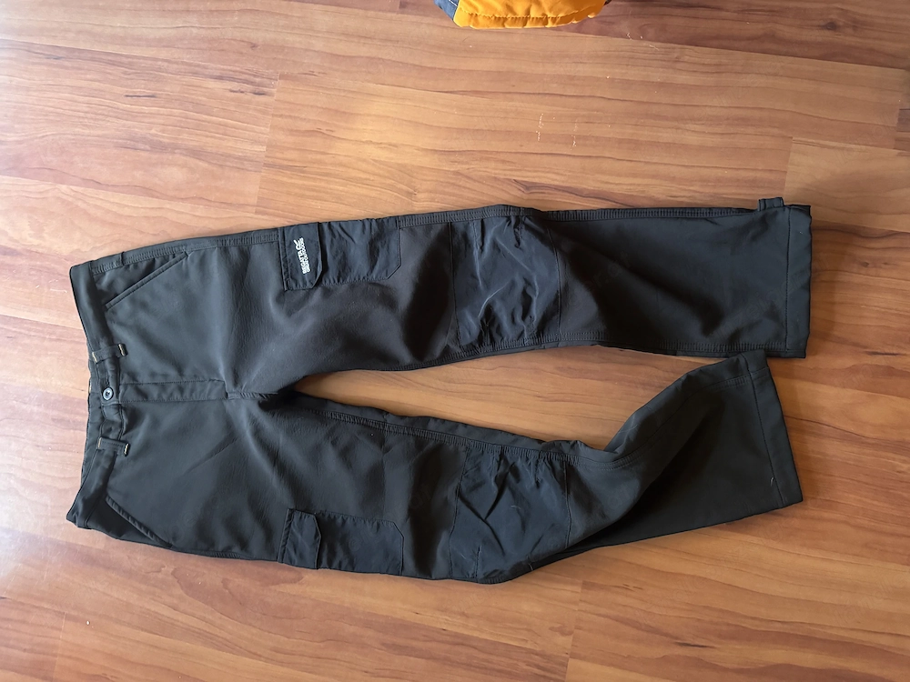 Softshellhose schwarz