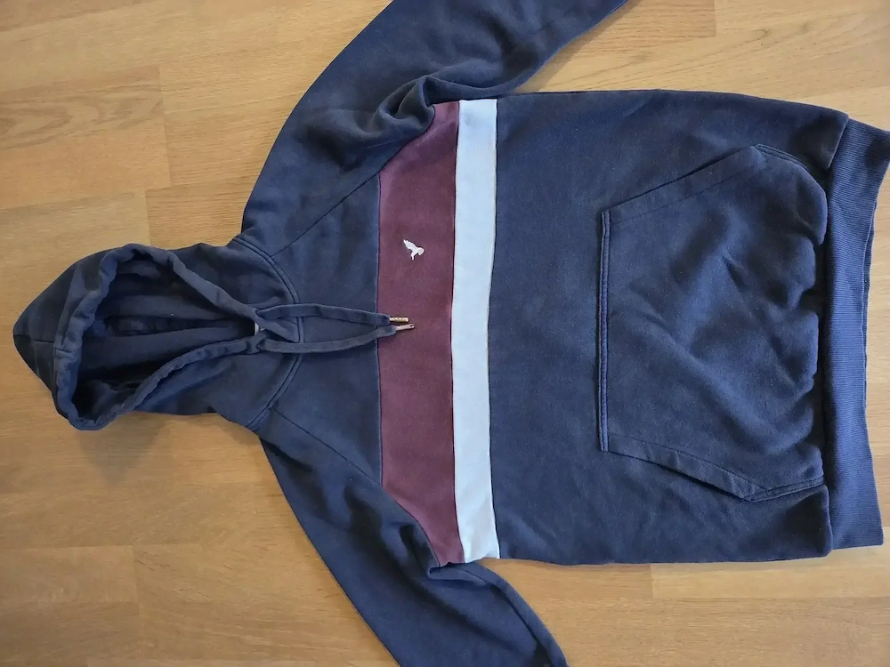Kapuzenpullover ca. Gr. 158 blau