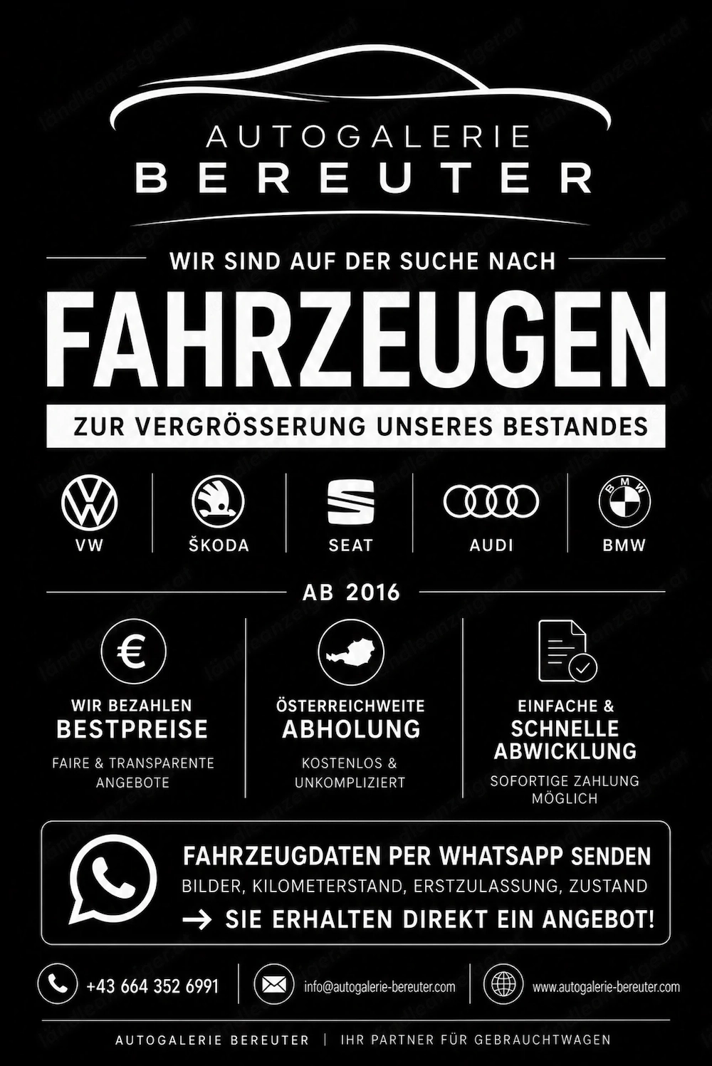 Vw | skoda | seat | audi | bmw