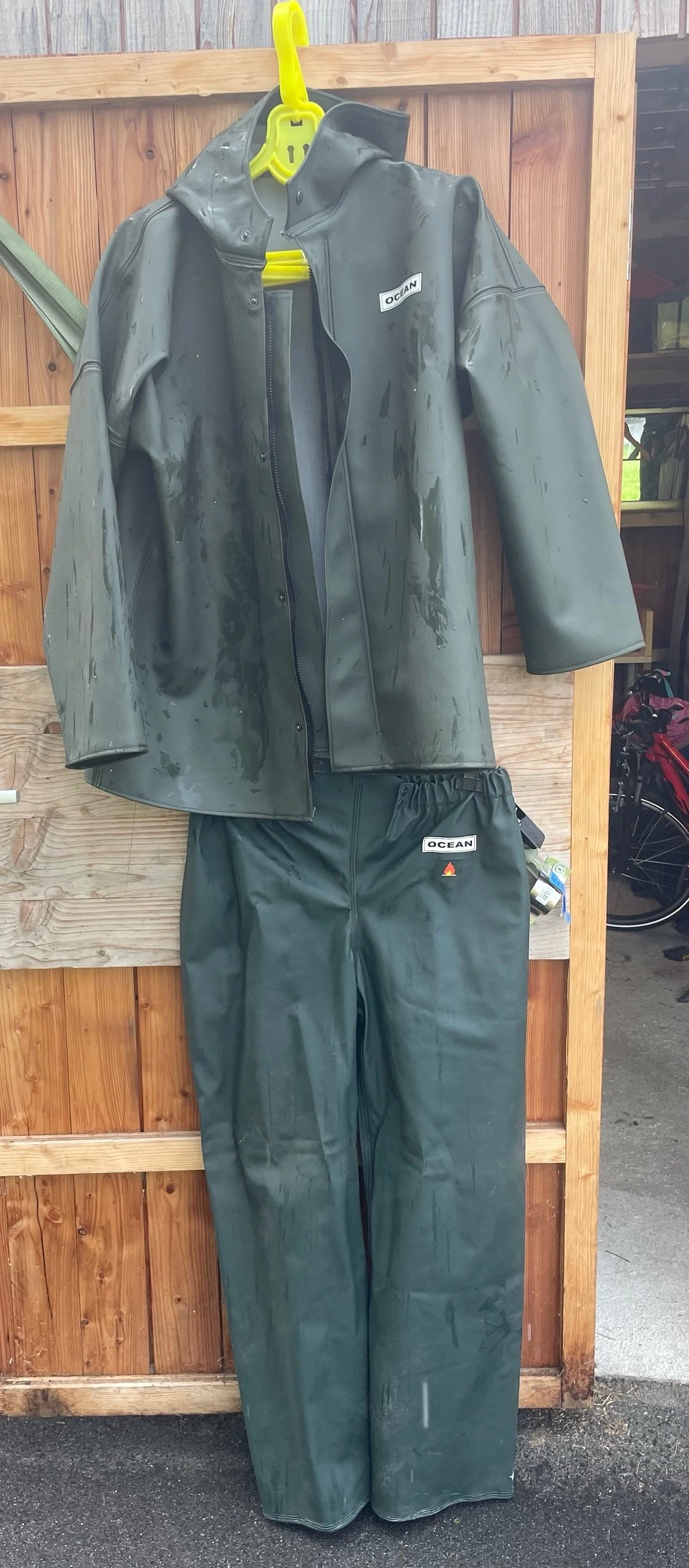 Regenbekleidung Marke Ocean