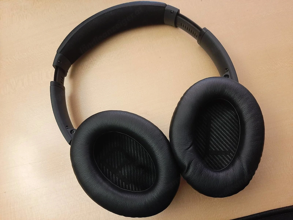 Kopfhörer Bose QuietComfort MK mit neuen 60 Euro Original-Ohrpolstern