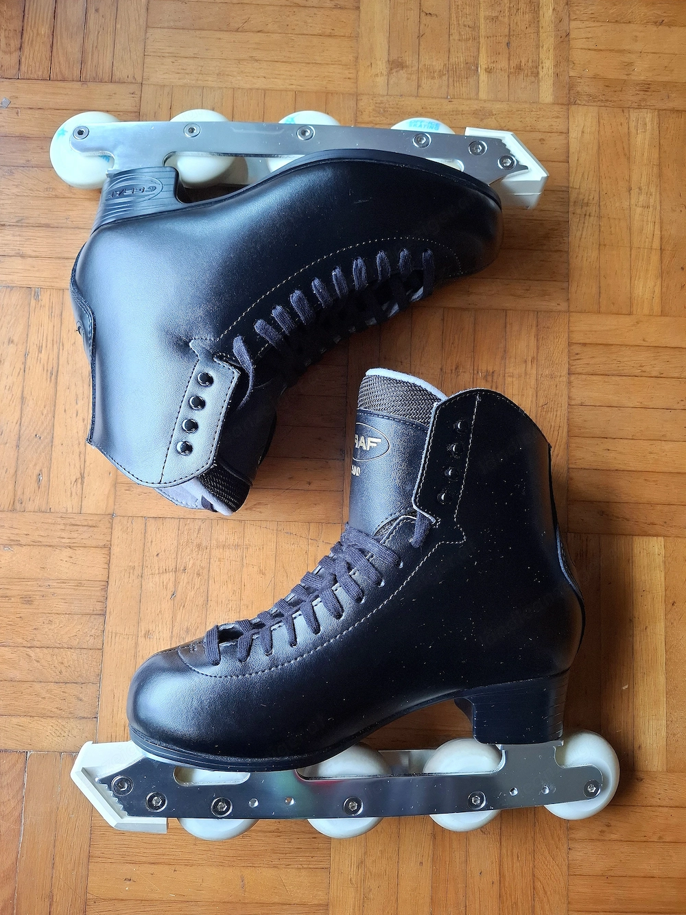 Off Ice Skates Größe 41, Inline Skates für das üben von Kunsteislauf im Sommer, sehr hochwertig!
