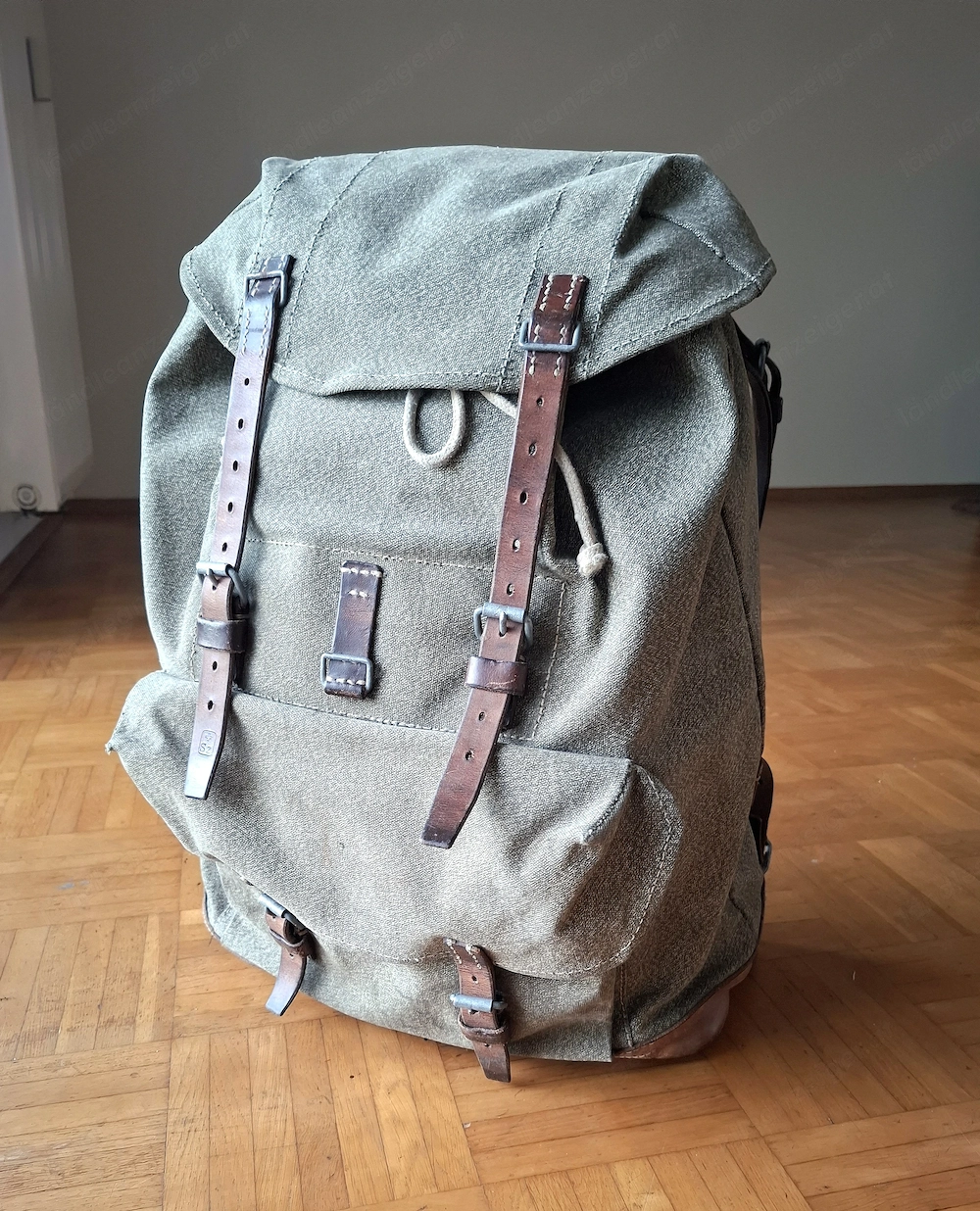 VINTAGE Rucksack, ehem. Militär Rucksack groß