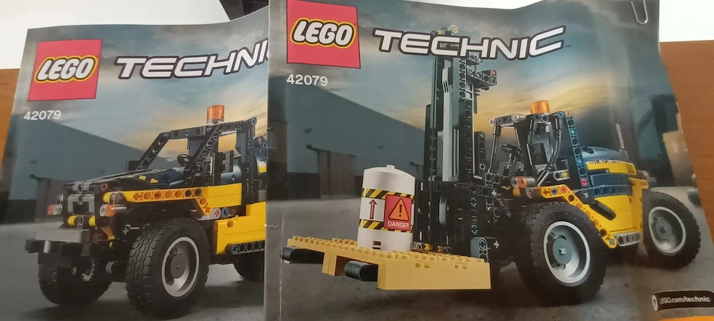 Lego Schwerlast Gabelstabler