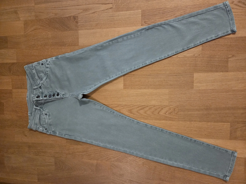Stoffhose  Jeans mint Gr. S