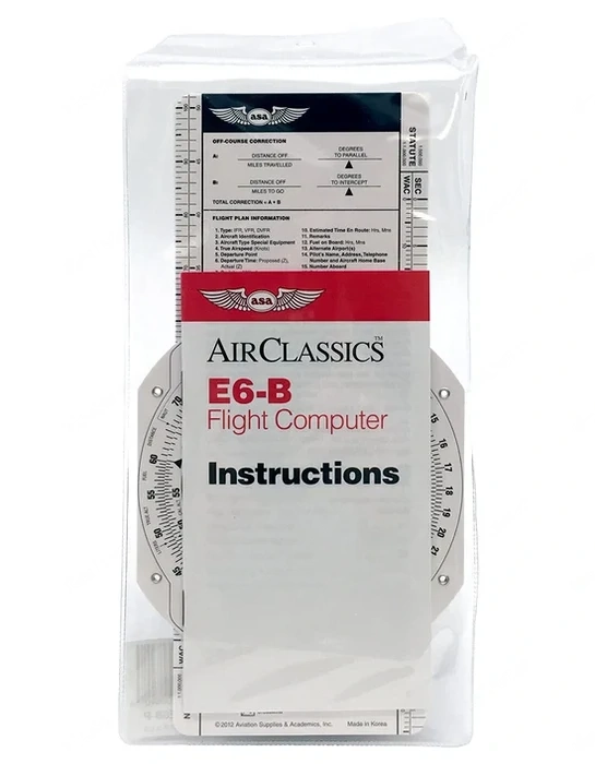 AirClassics E6-B Flugcomputer - Papier