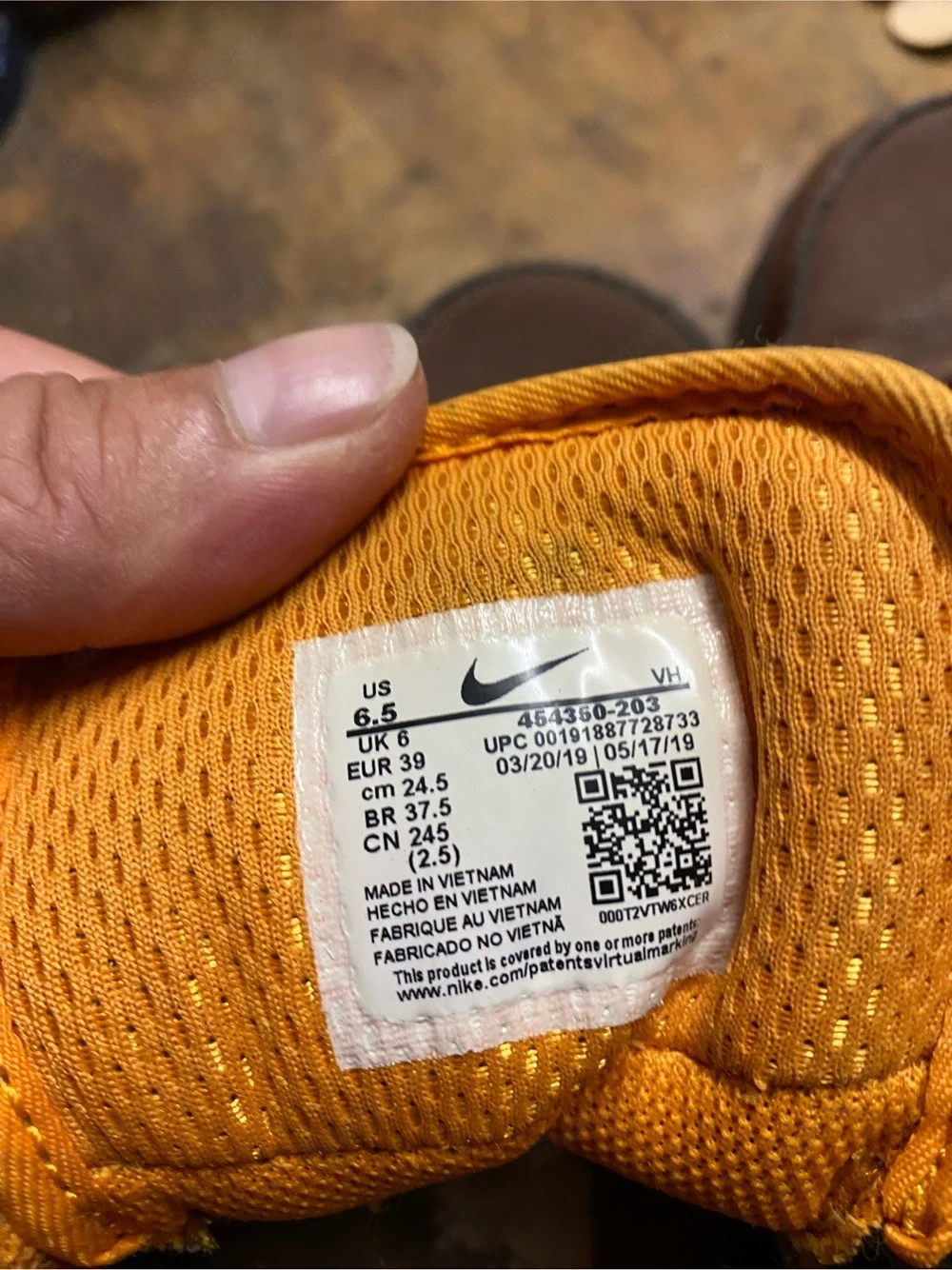 Bergschuhe von Nike grösse 39