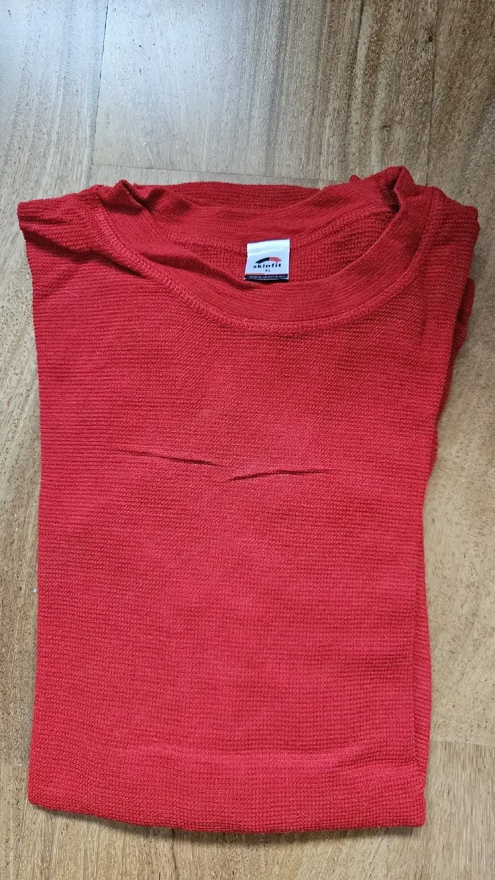 Skinfit Langarmshirt rot