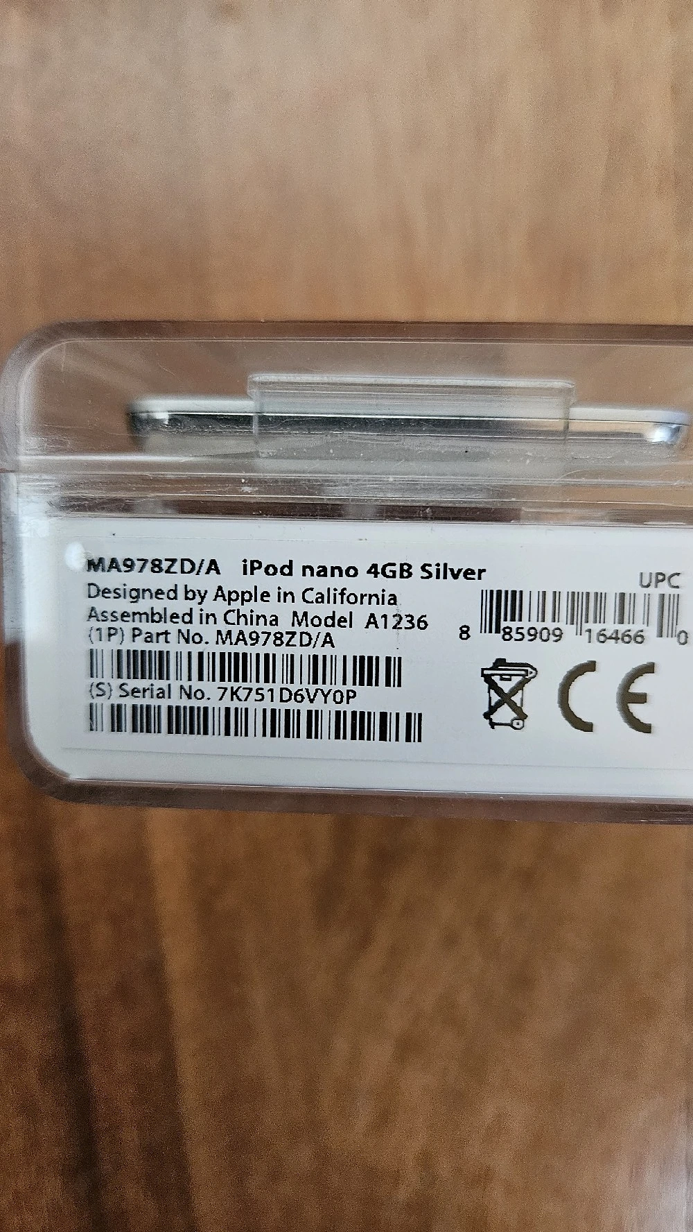 IPod Nano silber