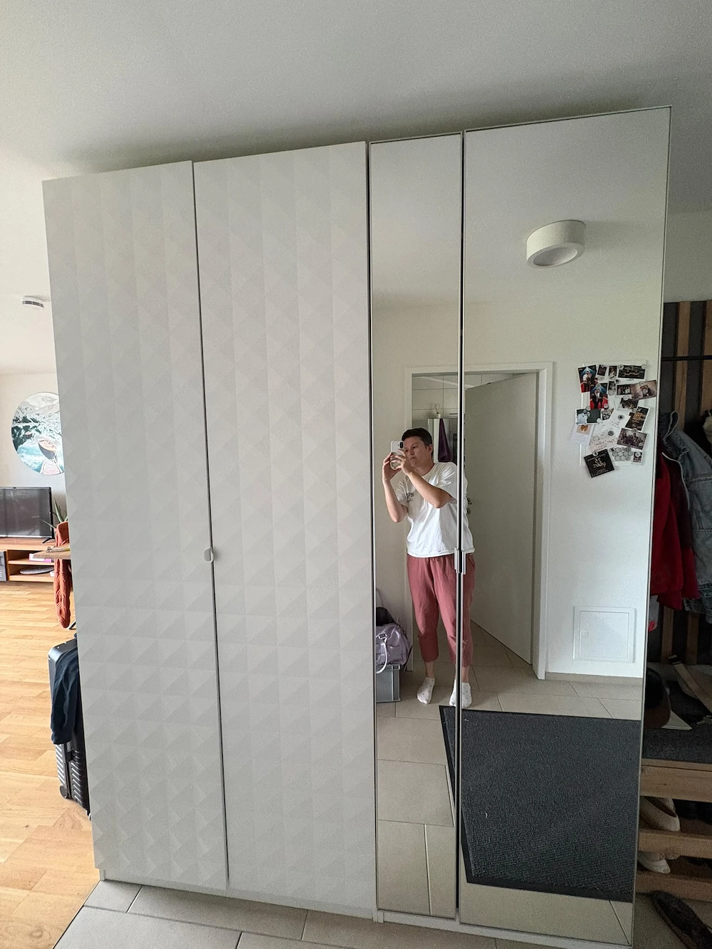 Ikea Pax Schrank mit Türen