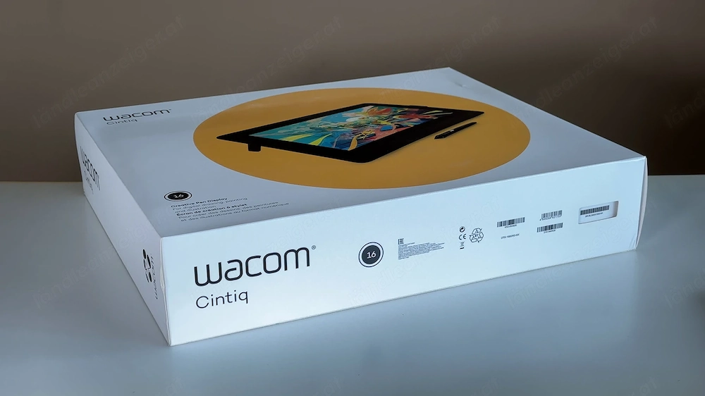 Tablet - Grafiktablet Wacom Cintiq 16 FHD - 16" - 16:9 FHD Stift-Display
