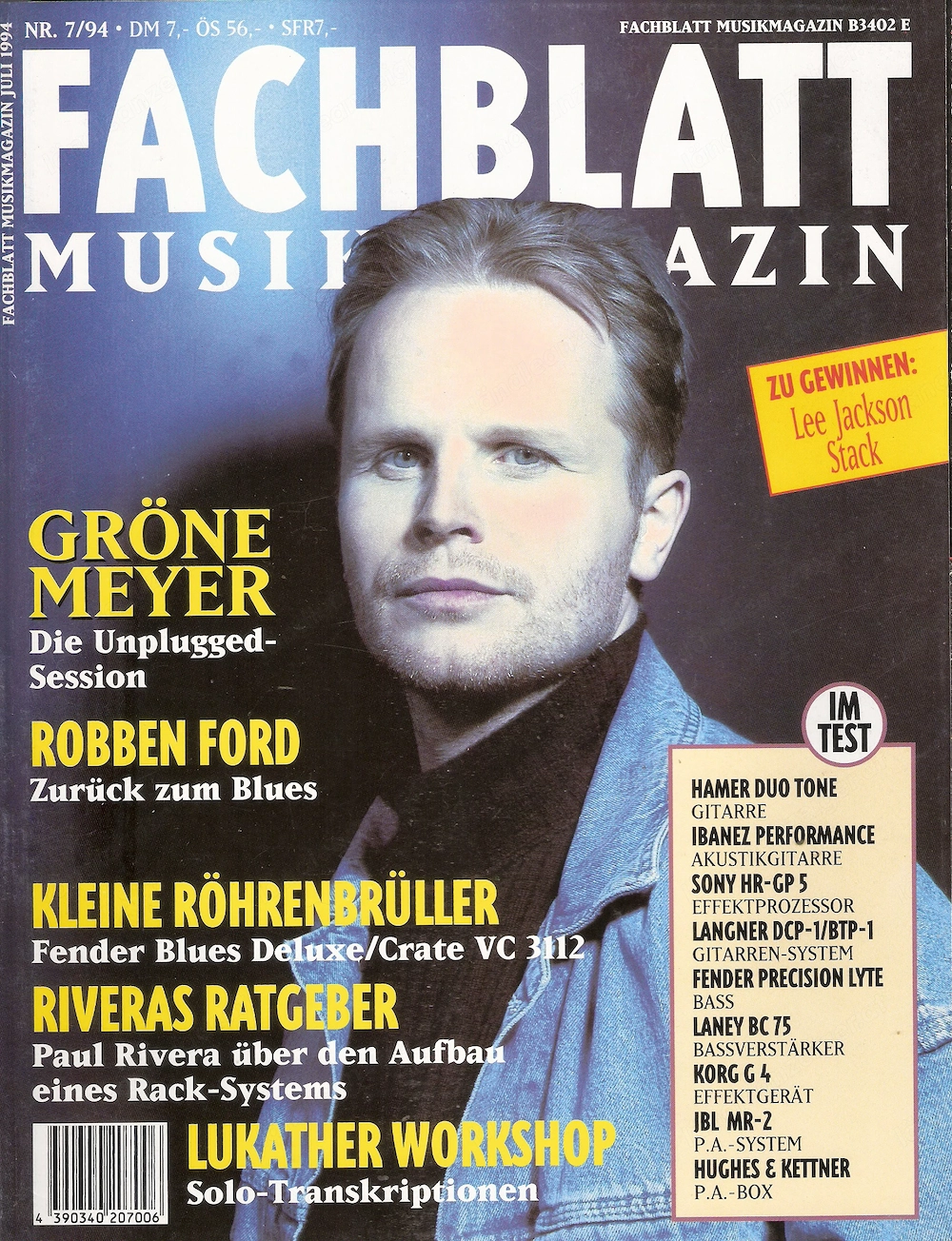 Zeitschriften; Fachblatt Musikmagazin