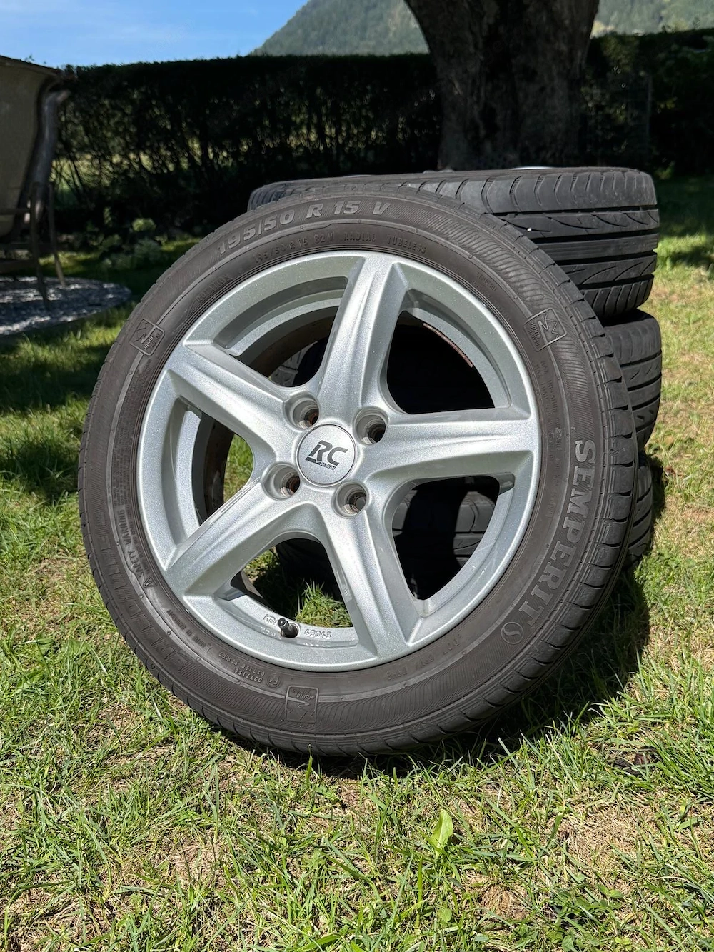 Felgen: RC Design RC24 - 6x15 - ET 40 - LK 4x100