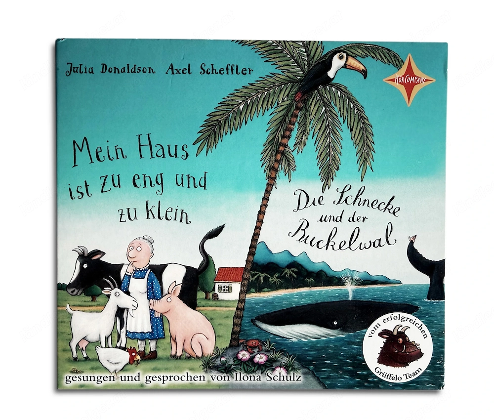 Mein Haus ist zu eng und zu klein   Die Schnecke und der Buckelwal - CD
