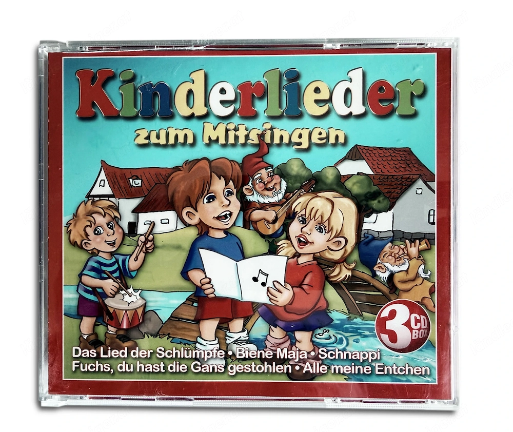 Kinderlieder zum Mitsingen - 3 CD's