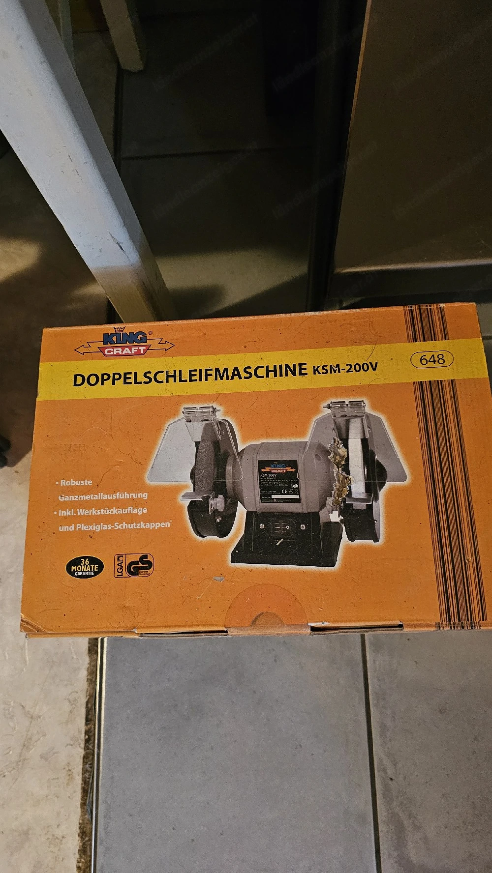 Doppelschleifmaschine