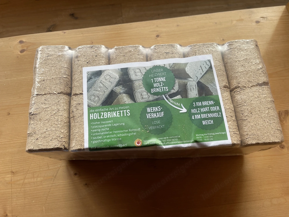 Holzbriketts