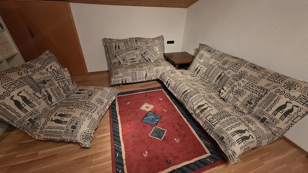 Gemütliche Couch Kombination, 3-teilig