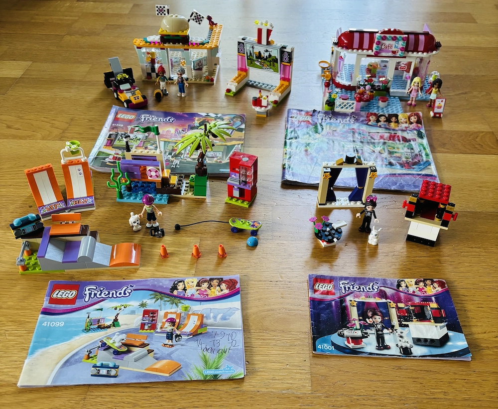 23 versch. LEGO Friends Sets