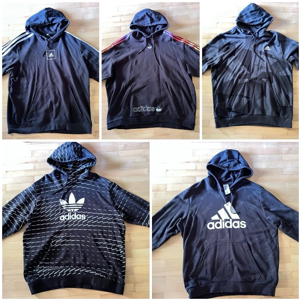 5 Adidas Kapuzenpullover Gr.2XL