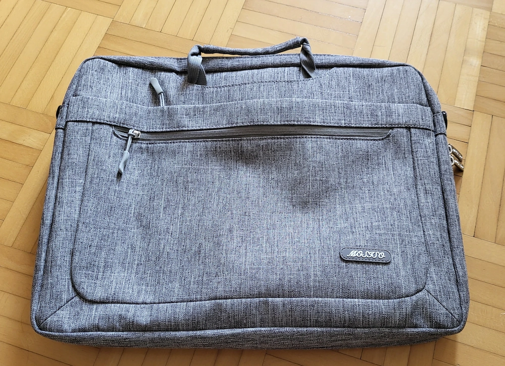 Laptop Tasche in grau
