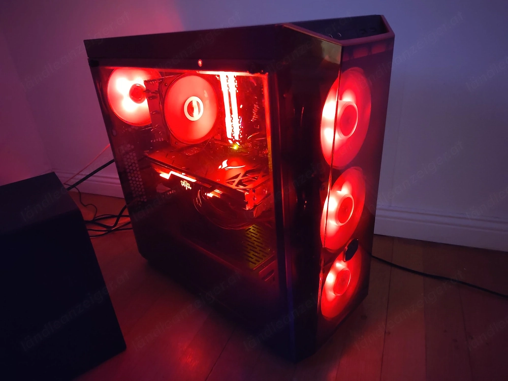 Gaming PC   i7-9700K, RX 5700 XT 8 GB, 32 GB RAM, Win 11, RGB