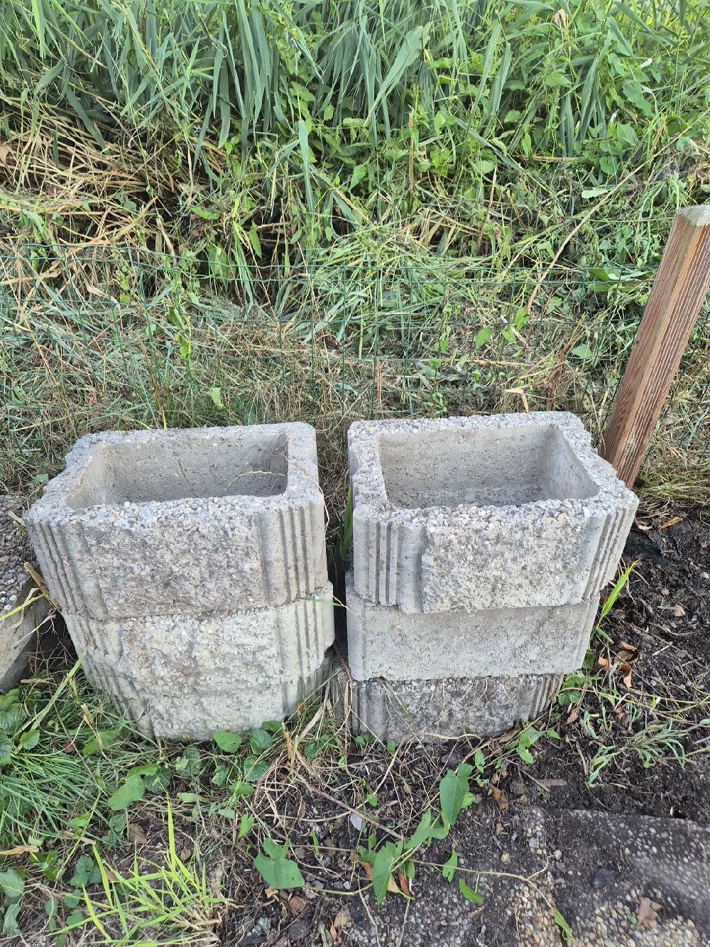 Beton Mauerringe, Pflanzringe, Zu verschenken 