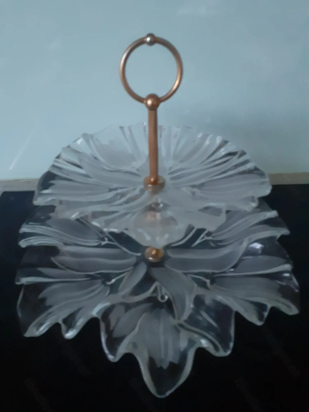 Glas Etagere 