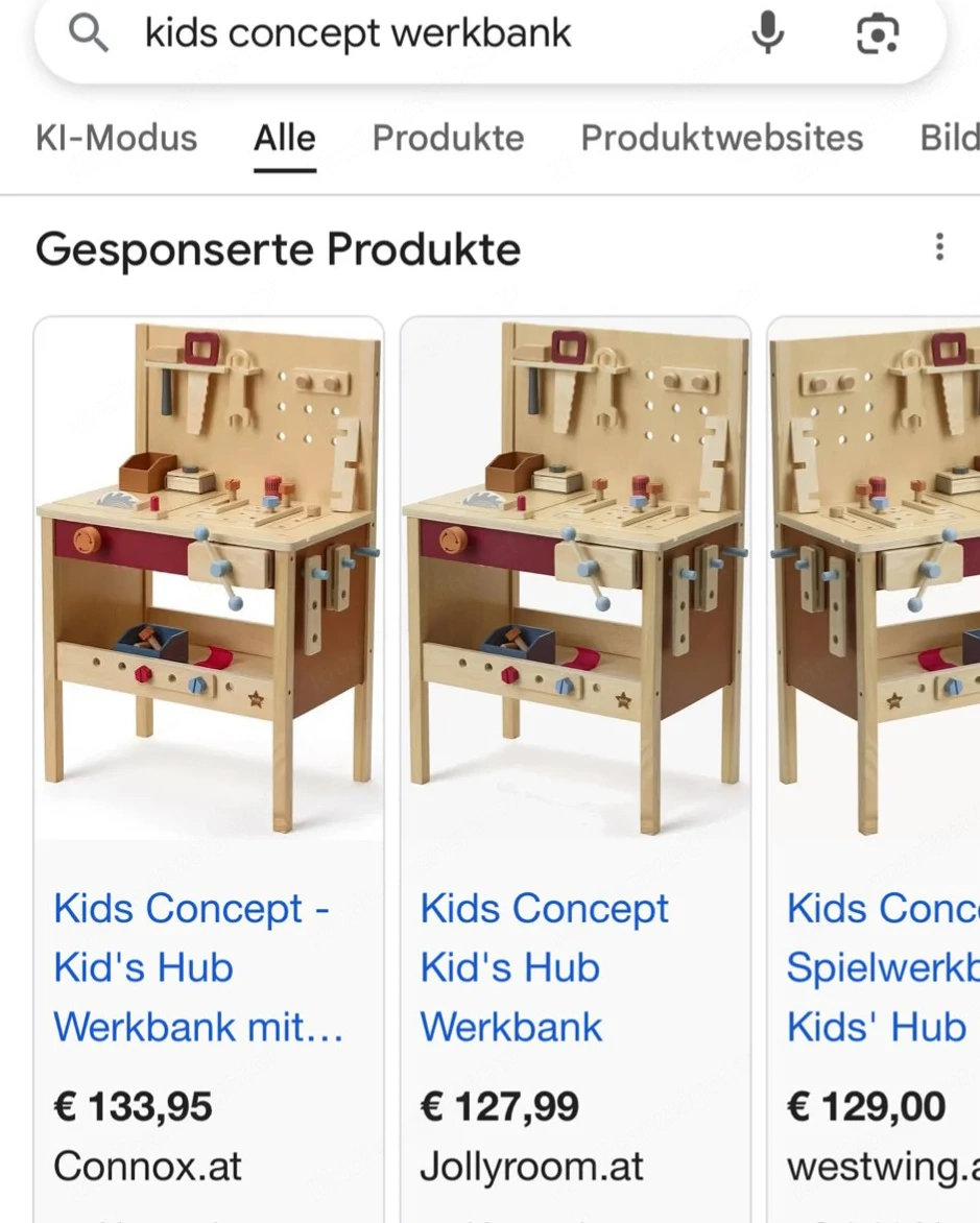 Kinderwerkbank Kids Concept