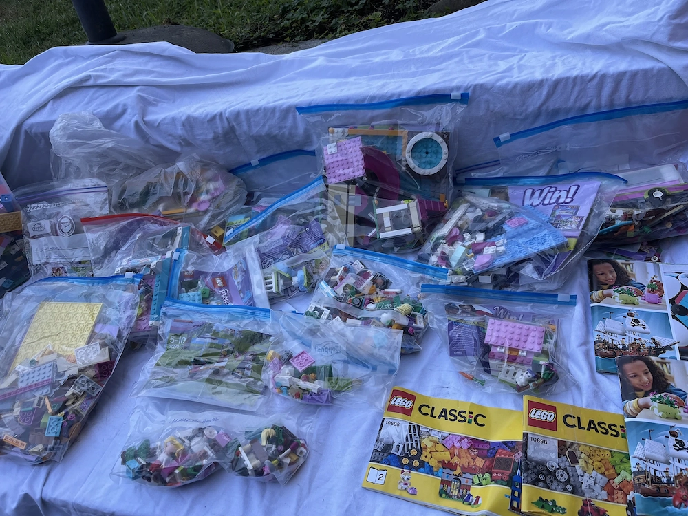 Lego Steine, Sätze usw