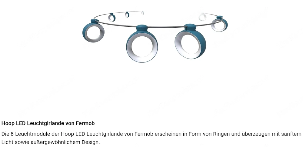 Garten LED-Lichterkette