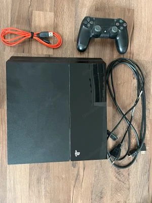 PS4 500GB inkl. controller, Kabel, Spiele