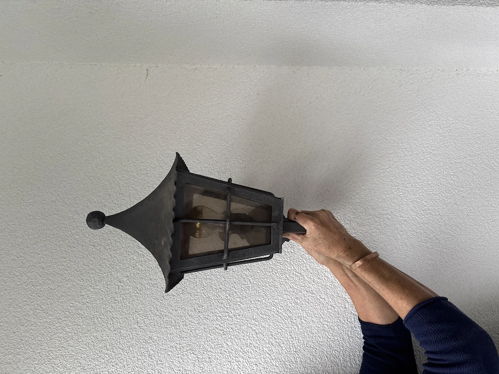 Aussenlampen Schmiedeeisen