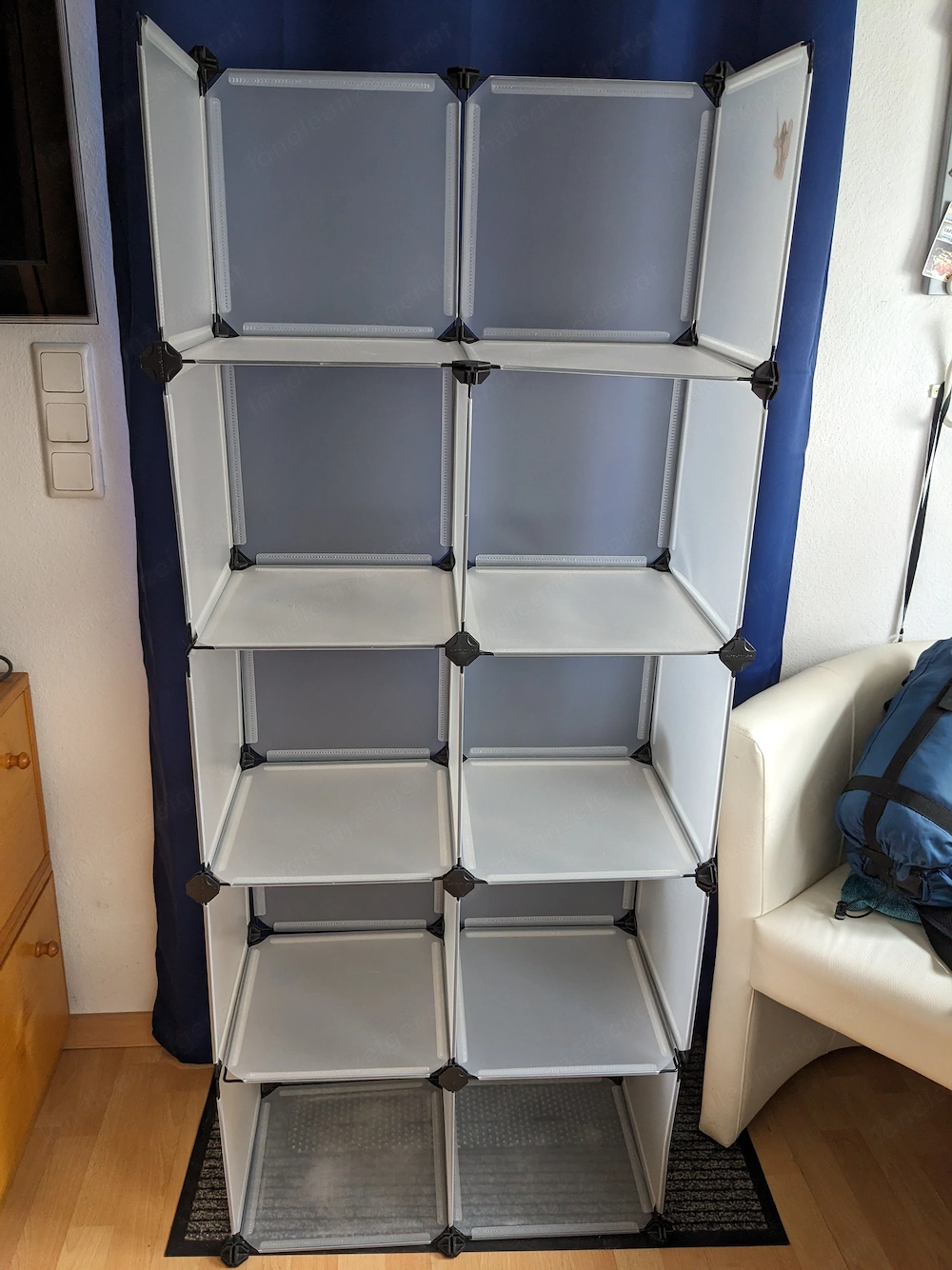 Kunststoffschrank Regal mit Stecksystem
