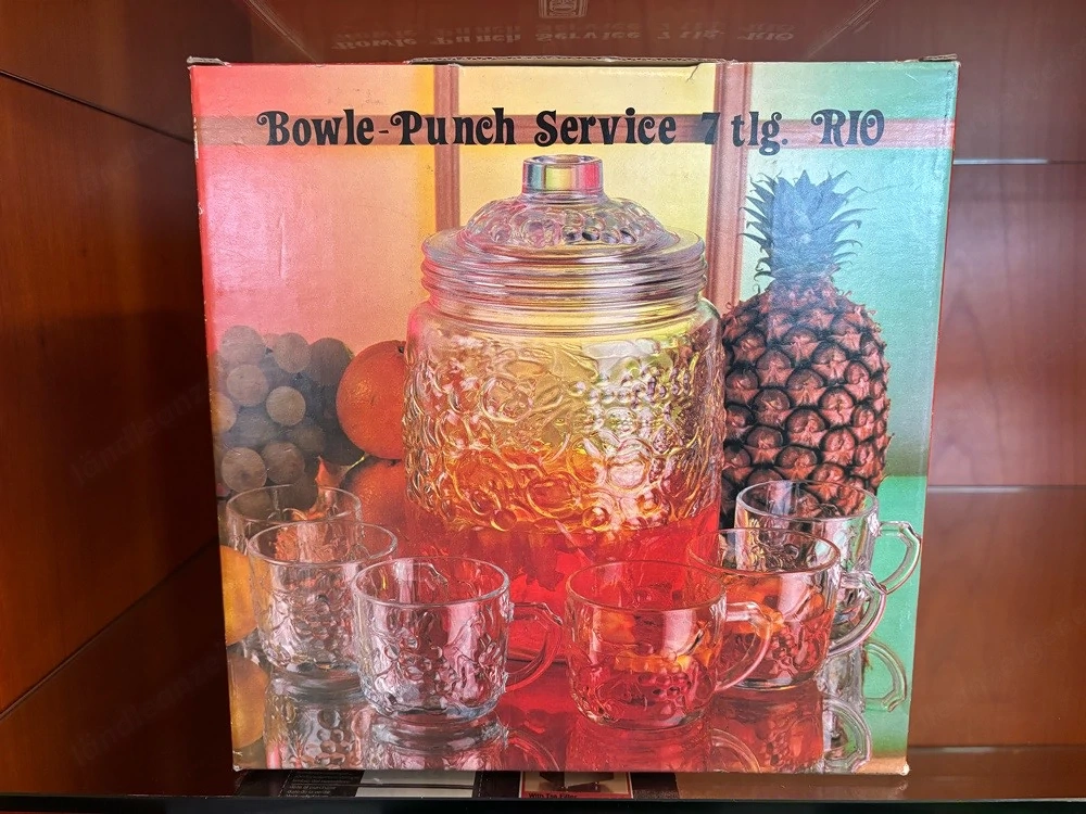 Bowle-Punch Service RIO 7-teilig aus Glas