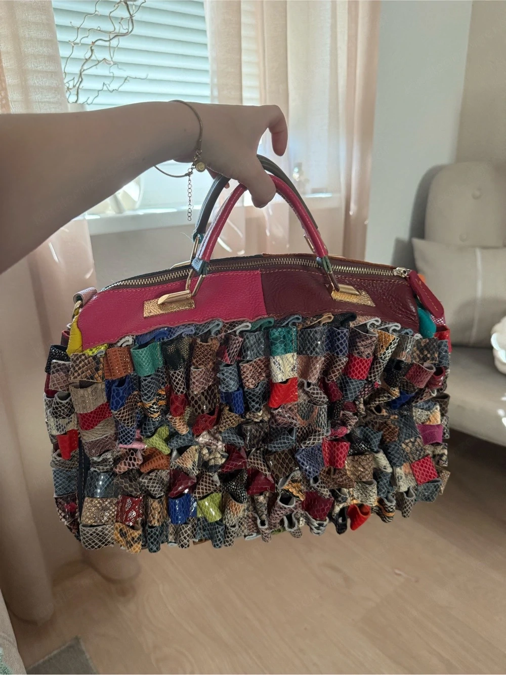 Handtasche aus Leder