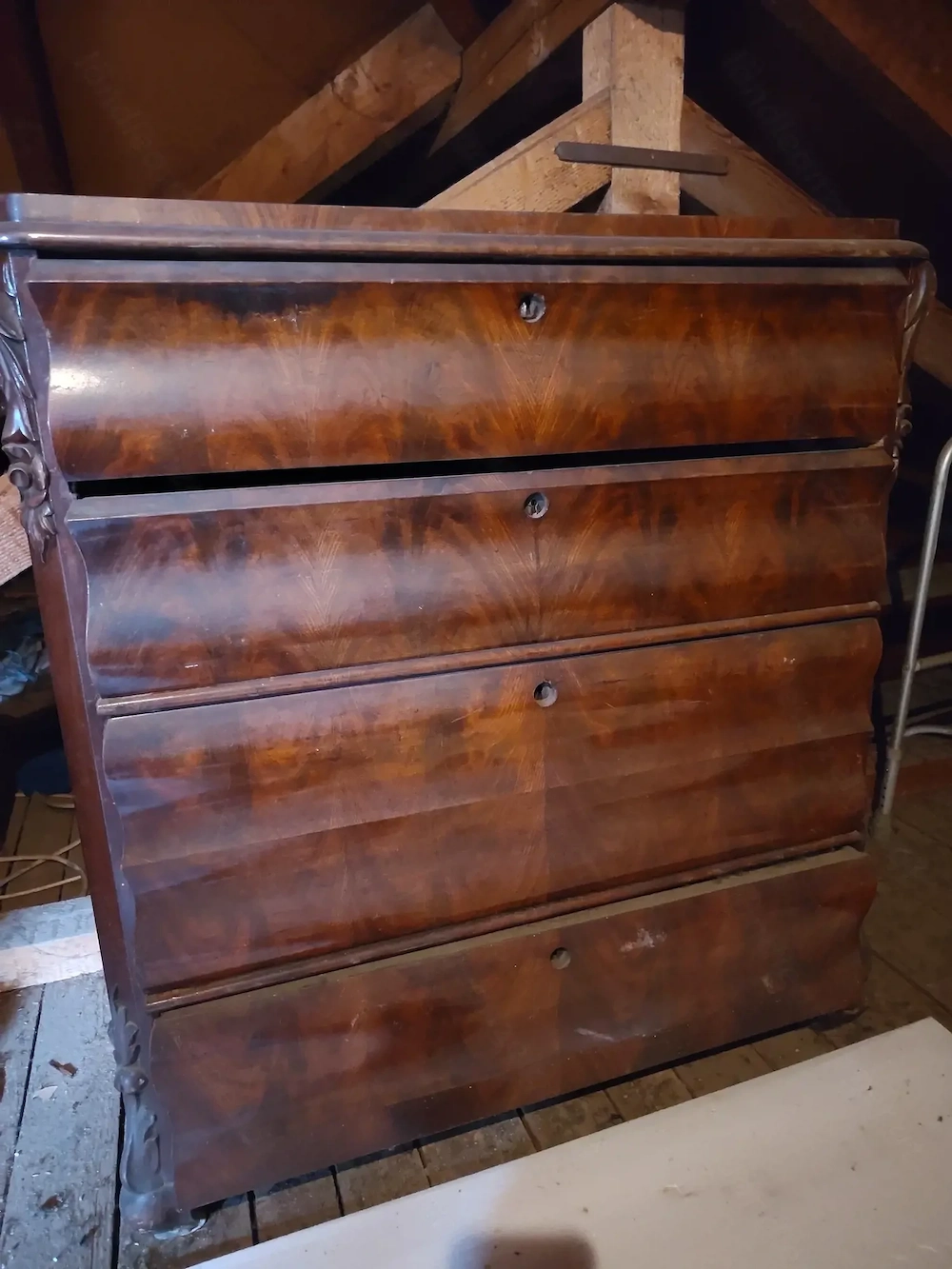 Antike Biedermeier Komode