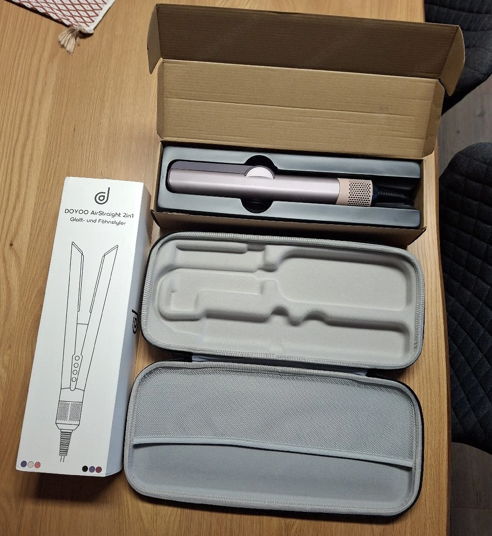Glatt und Fönstyler 2in1