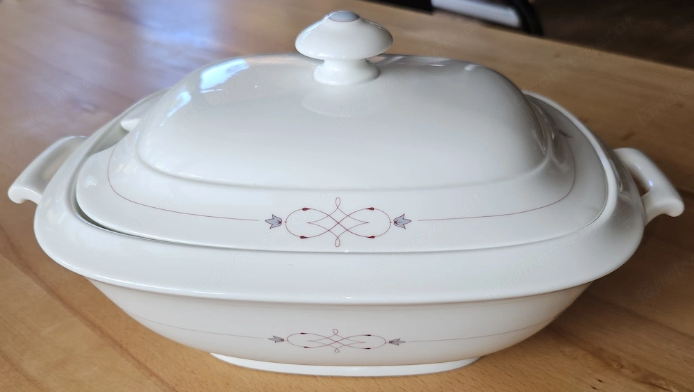 Villeroy & Boch Heinrich "Aragon"   Kasserolle   Schüssel mit Deckel (Bone China)