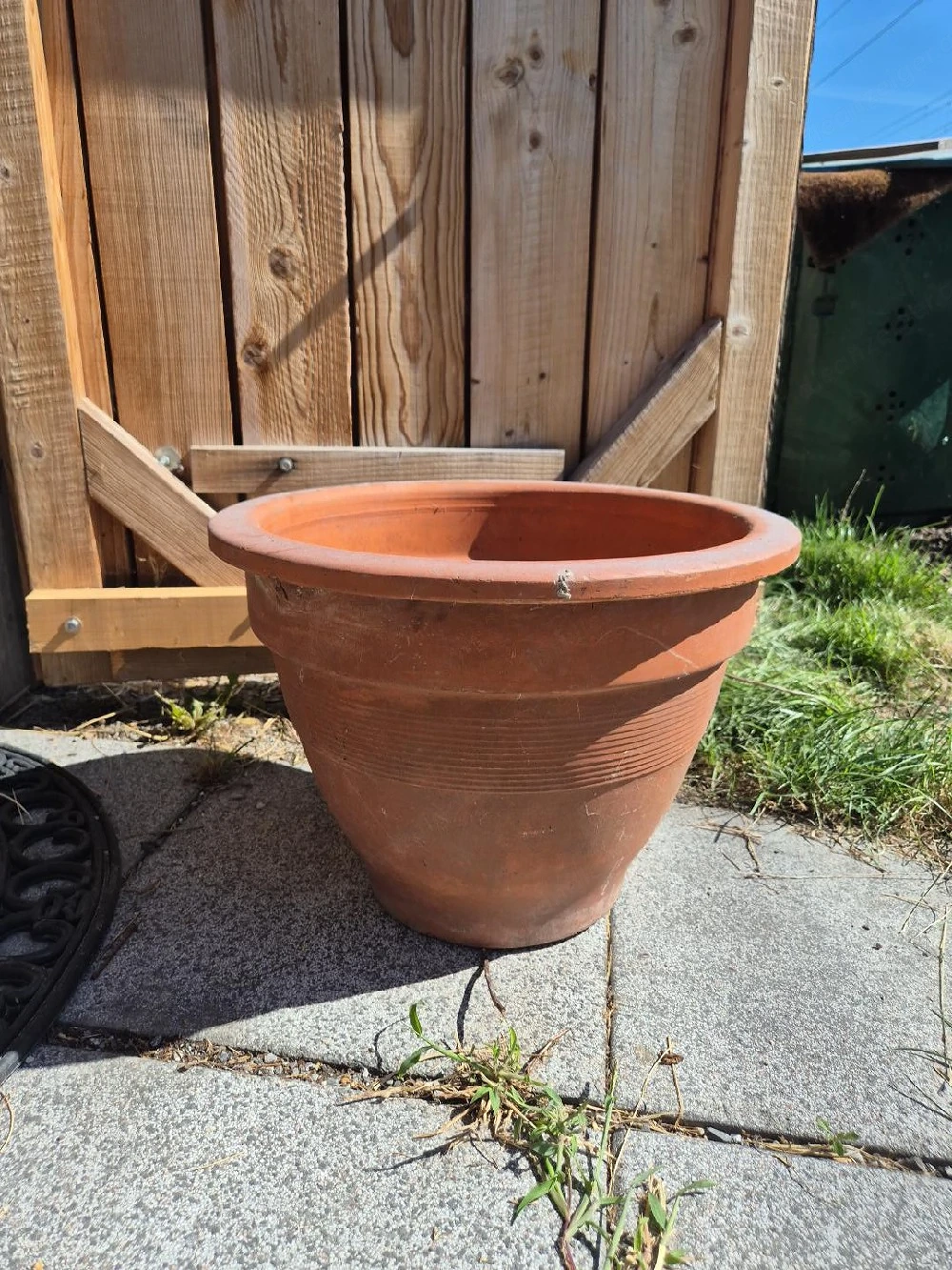 Terracotta Pflanztopf groß