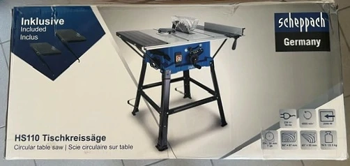 Tischkreissäge Scheppach HS 110