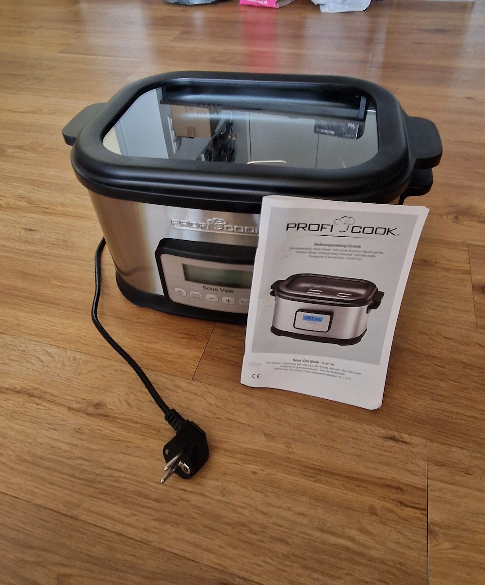 Verkaufe neuen ProfiCook Sous-Vide Garer mit 8,5l Fassungsvermögen